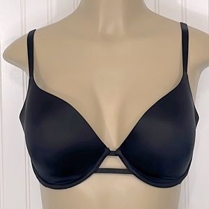 Savage X Fenty Black Caviar T-Shirt Bra 32DDD(F)